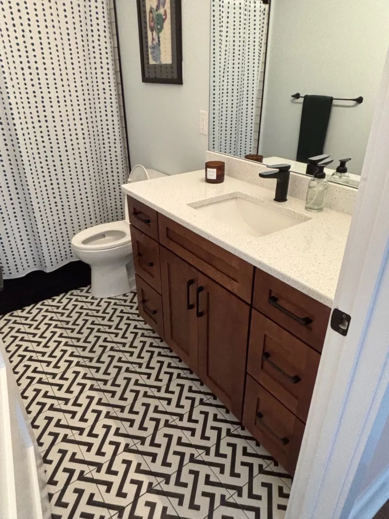 Bathroom flooring | LeClaire Flooring