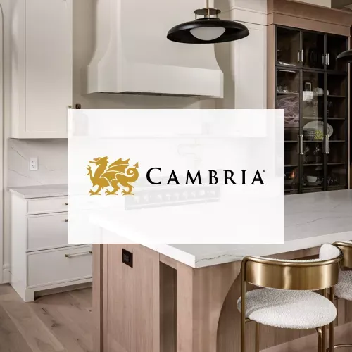 Cambria logo | LeClaire Flooring