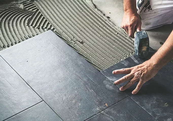 Tile installation | LeClaire Flooring